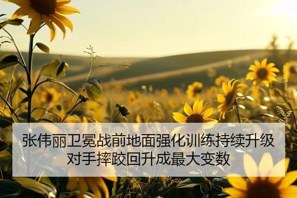 张伟丽卫冕战前地面强化训练持续升级对手摔跤回升成最大变数